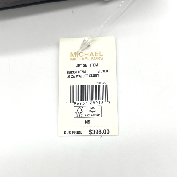 Michael Kors Large Zip Around Wallet Crossbody Bag - Picture 10 of 10